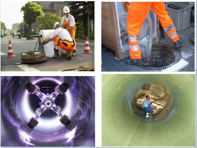 湖滨管道光固化修复