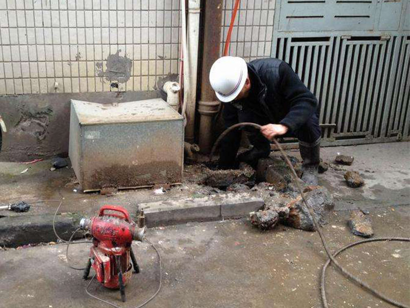 湖滨疏通下水道-洗菜池疏通